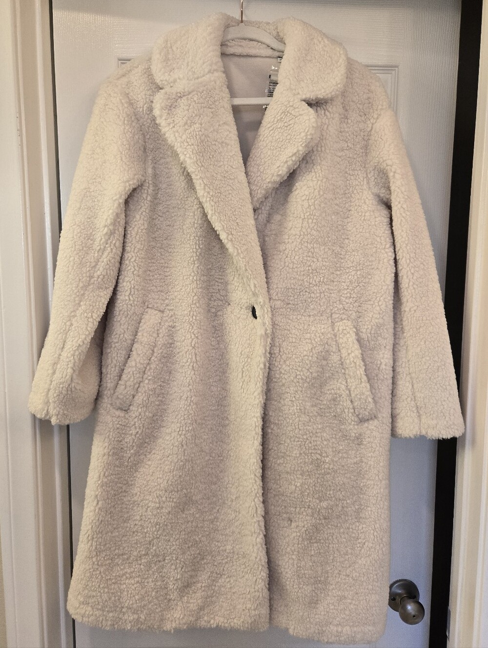 NWT Uniqlo Sherpa Teddy Coat, S